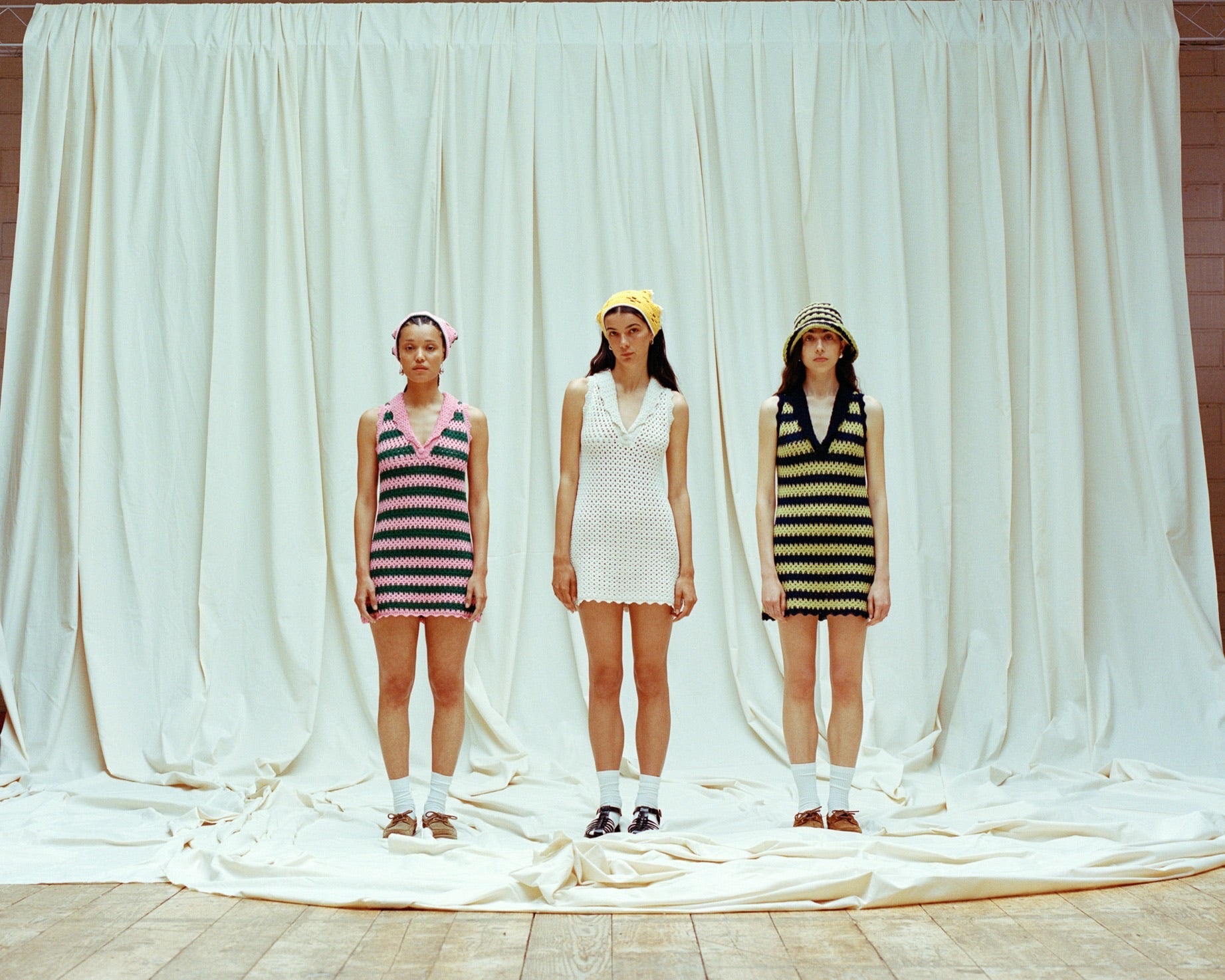 Three Girls Standing - Mini Dress - Eilish